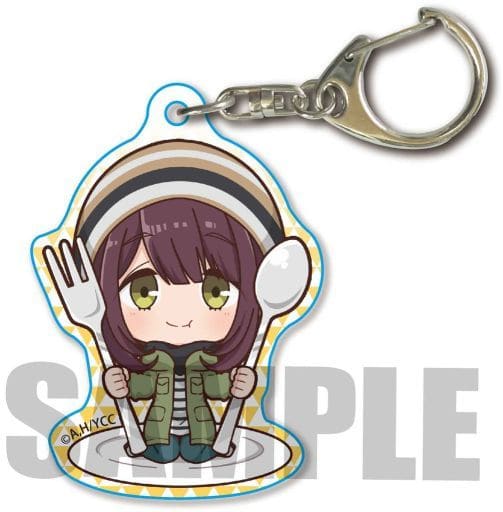 Ayano Toki Laid-Back Camp Season 2 Gochichara Acrylic Key Chain Key Chain [USED]
