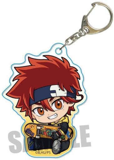 Reki SK8 the Infinity Gyugyutto Acrylic Key Chain Key Ring [USED]