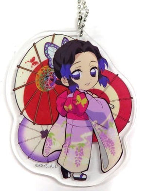 Shinobu Kocho Ishikawa Demon Slayer: Kimetsu no Yaiba Local SD Acrylic Charm Total Concentration Exhibition: Ishikawa Venue Limited Charm [USED]