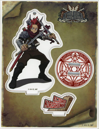 My Hero Academia Eijirou Kirishima Acrylic Stand Keychain Jukketsu Costumes Keychains [USED]