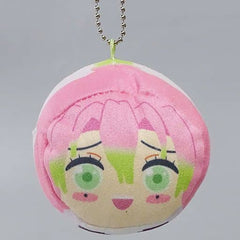 Mitsuri Kanroji Demon Slayer: Kimetsu no Yaiba Muni Muni Marshmallow Mascot 003 Key Chain [USED]