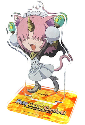 Mysterious Cat W Fate/Grand Carnival Acrylic Mascot Animejapan 2021 Limited Key Chain [USED]