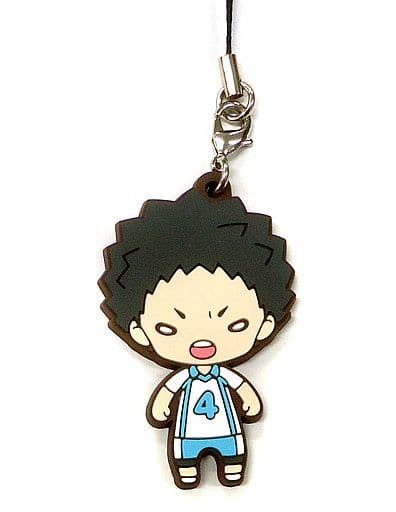 Hajime Iwaizumi Haikyu!! Nitotan Rubber Mascot animate Limited Key Chain [USED]