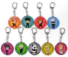 Ryomen Sukuna, etc. Jujutsu Kaisen Metal Key Chain Deformation All 9 Types Set Key Chain [USED]