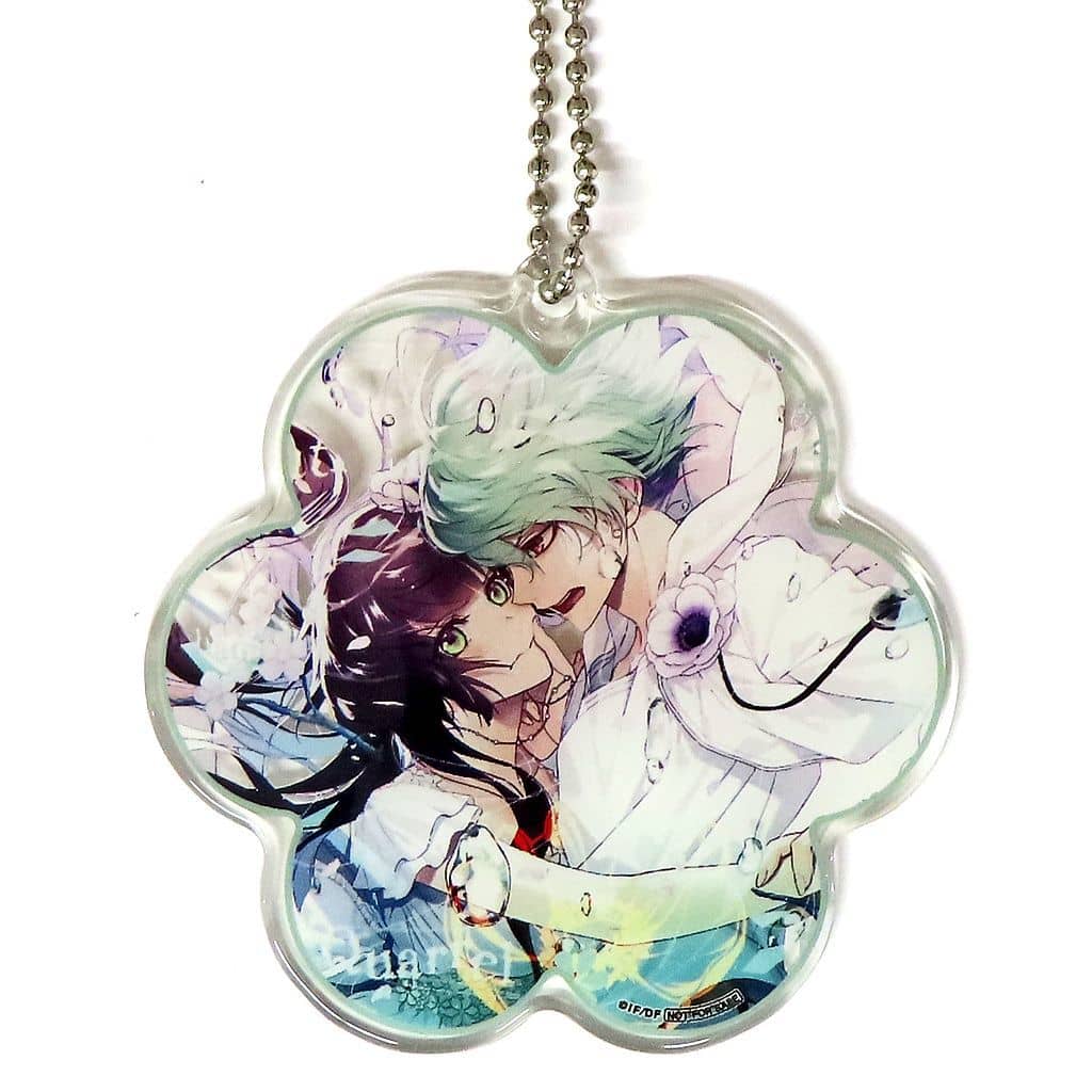 Takeru Sasazuka Ichika Hoshino Color x Malice Yawaraka Clear Strap Otomate Chara Pop Store Limited Omoi wa Todoku!! Dokidoki Attack Game Prize B Key Chain [USED]