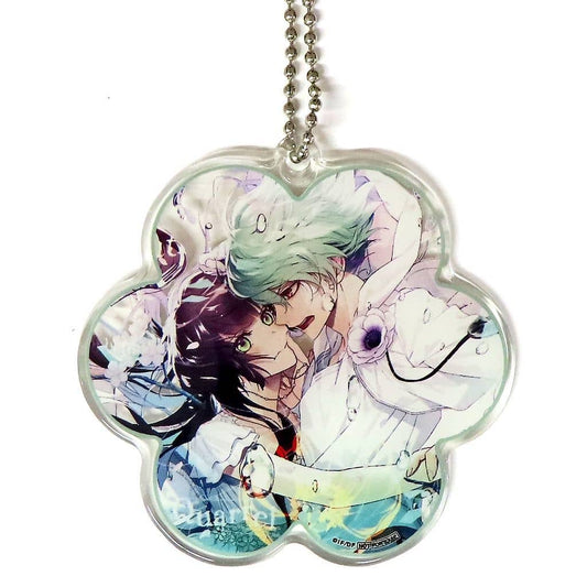 Takeru Sasazuka Ichika Hoshino Color x Malice Yawaraka Clear Strap Otomate Chara Pop Store Limited Omoi wa Todoku!! Dokidoki Attack Game Prize B Key Chain [USED]