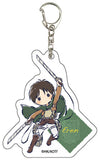 Ellen Yeager Attack on Titan Graph Art Design 13 Acrylic Key Chain Levi Squad Ver. Key Chain [USED]