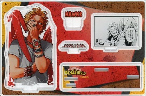 My Hero Academia Hawks Famous Scene Diorama figure 2020 Acrylic Stands [USED]