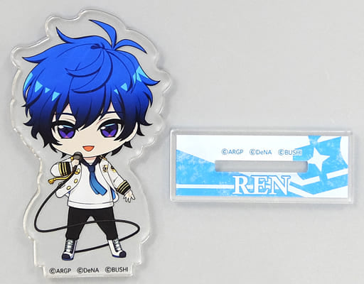 Ren Nanahoshi Argonavis from BanG Dream! AAside Trading Mini Acrylic Stand Collection A Bang Dream! & Argonavis Exhibition Pop Up Shop in Tokyu Hands Limited Acrylic Stand [USED]