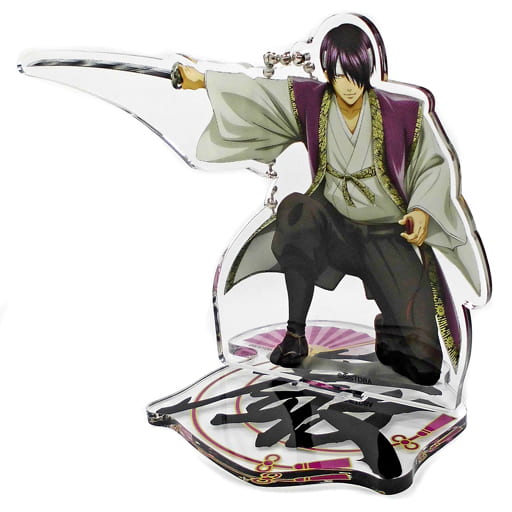Shinsuke Takasugi Iwao Gintama Newly Drawn Acrylic Stand Key Chain Kyoto Bururun Taizaiki Part II Limited Key Chain [USED]