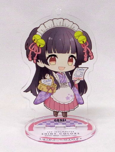 Mayuzumi Fuyuko THE IDOLM@STER Shiny Colors Trading Acrylic Stand Key Chain Group 2 3rd Anniversary Celebration Good Smile x animatecafe Limited Key Chain [USED]