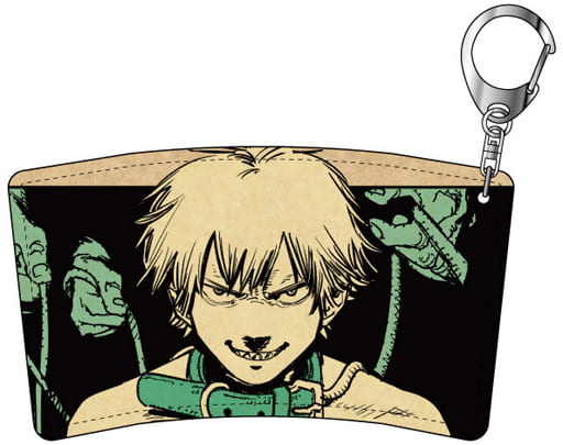 Chainsaw Man Denji 1 Cafe Sleeve Keychain Keychains [USED]