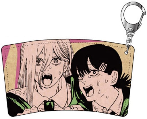 Chainsaw Man Power Kobeni 2 Cafe Sleeve Keychain Keychains [USED]