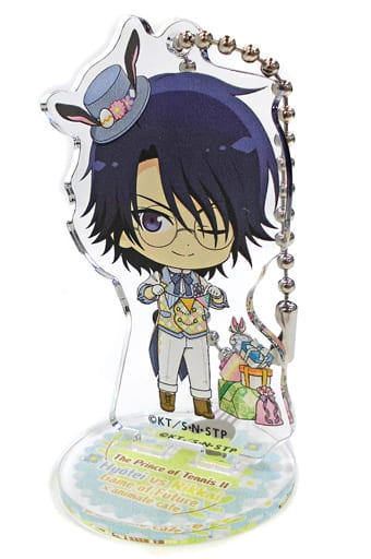 Yushi Oshitari The New Prince of Tennis: Hyoutei vs. Rikkai Game of Future Hyotei Ver. Trading Acrylic Stand Key Chain animate cafe Limited Key Chain [USED]