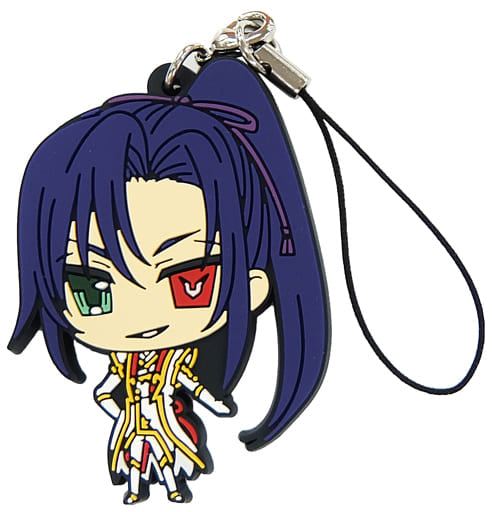 Shin Hyuuga Shaing Code Geass: Akito the Exiled To Beloved Ones Rubber Strap Collection Key Chain [USED]