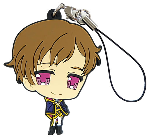 Rolo Lamperouge Secret Code Geass: Akito the Exiled To Beloved Ones Rubber Strap Collection Key Chain [USED]