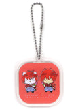 Kenshin Himua Hello Kitty Dango 2 Rurouni Kenshin X Hello Kitty Ataritsuki Acrylic Mascot Acrylic Mascot Key Chain [USED]