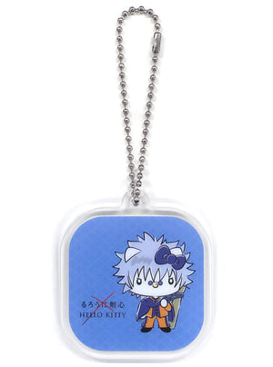 Enishi Hello Kitty Rurouni Kenshin X Hello Kitty Ataritsuki Acrylic Mascot Acrylic Mascot Key Chain [USED]