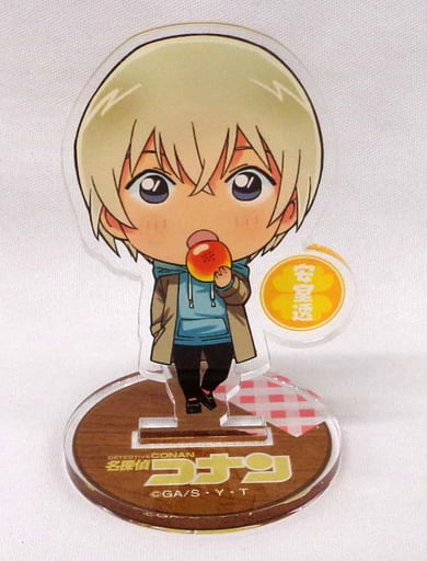 Toru Amuro Detective Conan Blind Packaged Mini Acrylic Stand Bread Ver. Acrylic Stand [USED]