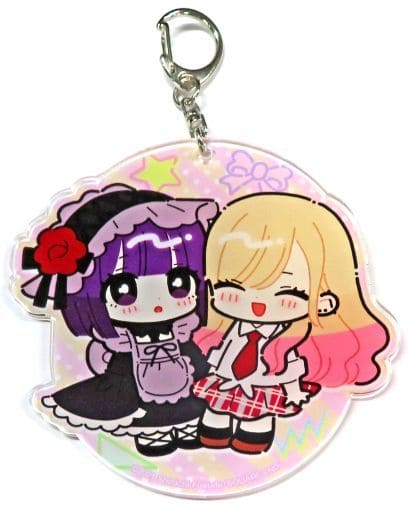 Marin Kitagawa Shizuku Kuroe My Dress-Up Darling Acrylic Key Chain Comics Vol.7 Special Edition Bundled Bonus Key Chain [USED]