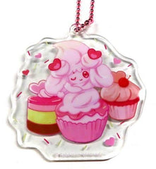 Alcremie Ruby Cream Pokemon Acrylic Charm Collection Mawhip a La Mode Pokemon Center Limited Charm [USED]