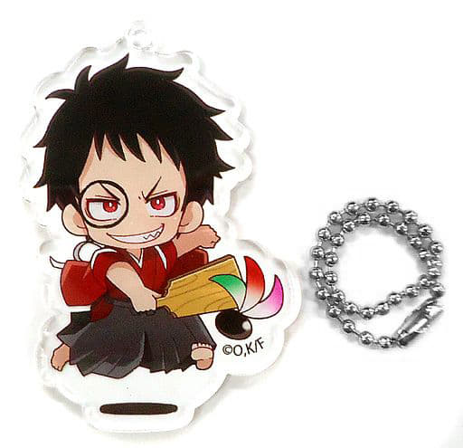 Fire Force Shinra Kusakabe Acrylic Keychain New Year Ver. Princess Cafe Limited Keychains [USED]