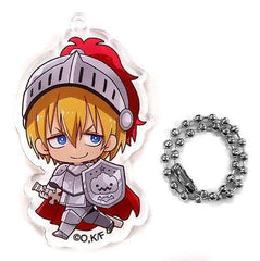 Fire Force Arthur Boyle Acrylic Keychain Halloween Ver. Princess Cafe Limited Keychains [USED]