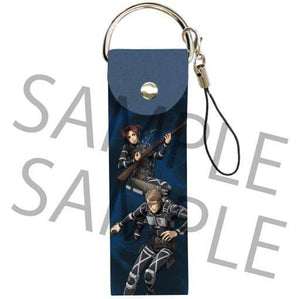 Jean Sasha 02 Attack on Titan Big Leather Strap Key Chain [USED]