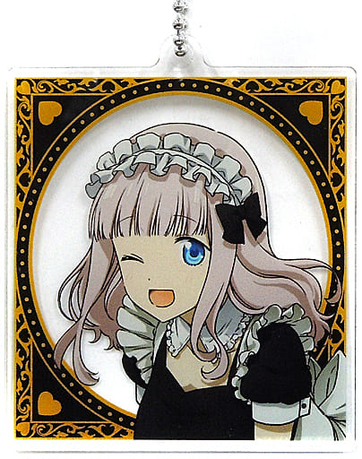 Chika Fujiwara Up Kaguya-sama: Love is War Season 2 Newly Drawn Illustration Maid & Butler Ver. Trading Acrylic Key Chains Key Chain [USED]