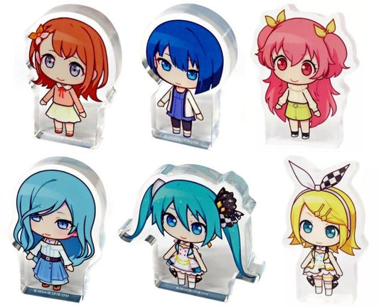 Minori Hanasato, etc. Hatsune Miku: Colorful Stage! Corotto! Acrylic Figure Collection More More Jump! All 6 Types Set Acrylic Stands [USED]