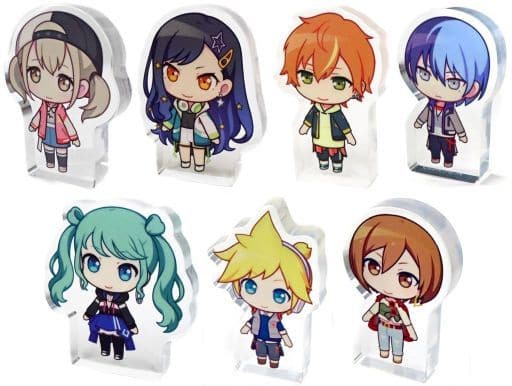 Kohane Azusawa, etc. Hatsune Miku: Colorful Stage! Corotto! Acrylic Figure Collection Vivid Bad Squad All 7 Types Set Acrylic Stands [USED]
