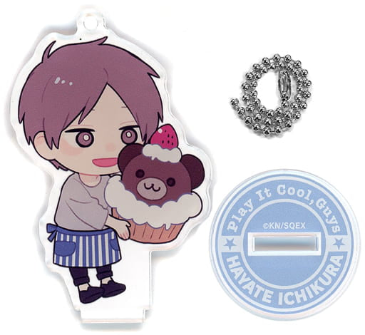Hayate Ichikura Apron Play It Cool, Guys Trading Acrylic Stand Key Chain Key Chain [USED]
