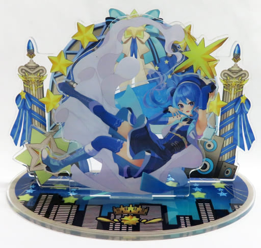 Hoshimachi Suisei VTuber Hololive Saraki-Sensei Original Illustration Acrylic Diorama Stand Hoshimachi Suisei Birthday & 3rd Anniversary Limited Acrylic Stands [USED]