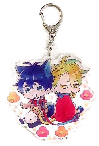 Hanae Ashiya Haruitsuki Abeno The Morose Mononokean Big Acrylic Key Chain animate Limited Comics Vol.12 Bundled Bonus Key Chain [USED]