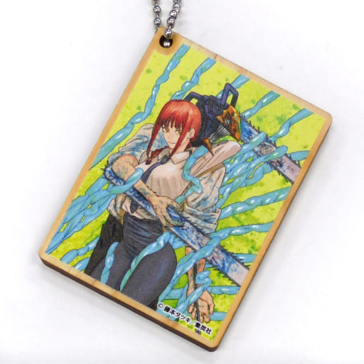 Chainsaw Man Chainsaw Man Makima Trading Wooden Keychains animate cafe Limited Keychains [USED][Pre-Order]