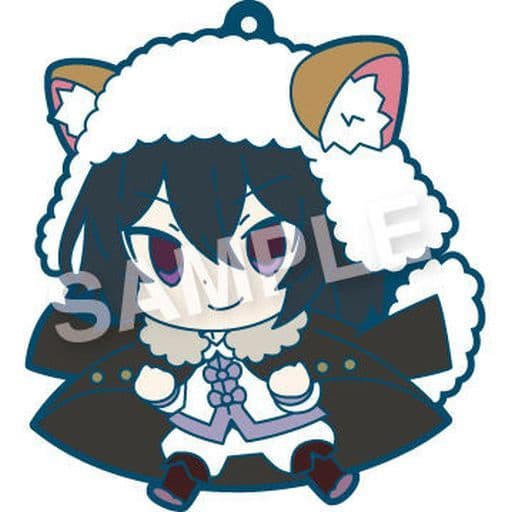 Fodor D Bungo Stray Dogs Momonga Rubber Strap 3rd Key Ring [USED]