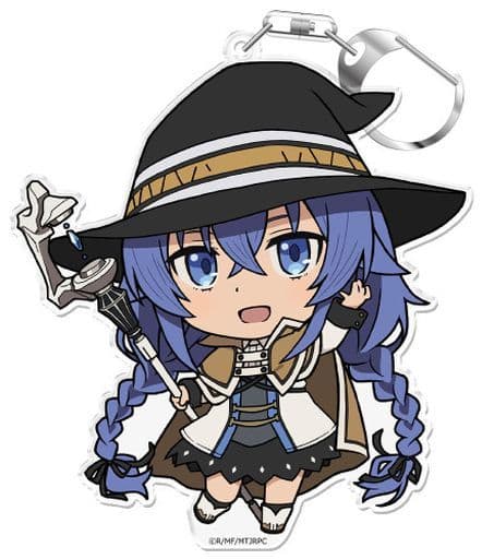 Roxy Migurdia Ver.2 Mushoku Tensei: Jobless Reincarnation Punicolle! Key Chain with Stand Key Chain [USED]