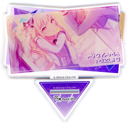 Mizuki Akatsukiyama 25-ji, Nightcord de. Hatsune Miku: Colorful Stage! Scene Still Acrylic Stand Tower Records Limited Acrylic Stands [USED]