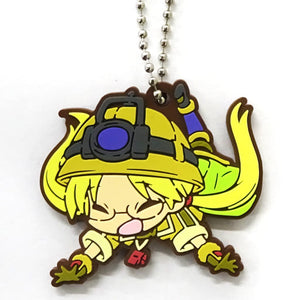 Riko Made in Abyss Dawn of a Deep Soul Charabanchoukou Rubber Mascot Key Chain [USED]