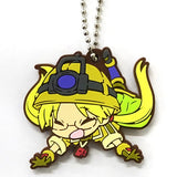 Riko Made in Abyss Dawn of a Deep Soul Charabanchoukou Rubber Mascot Key Chain [USED]