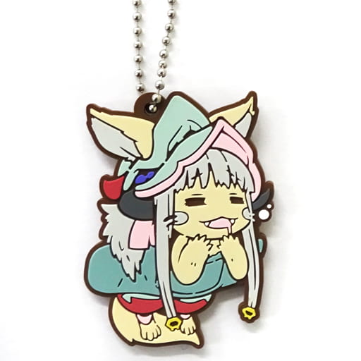 Nanachi A Made in Abyss Dawn of a Deep Soul Charabanchoukou Rubber Mascot Key Chain [USED]