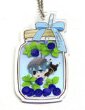 Ciel Phantomhive Black Butler Acrylic Key Chain Funtom Cafe Limited Key Chain [USED]