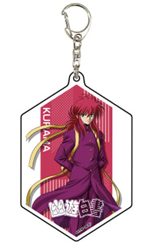 Kurama Yu Yu Hakusho Acrylic Key Chain 11 Cheer Team Ver. Key Chain [USED]