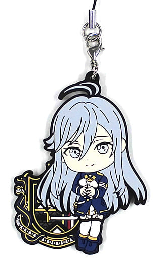 Vladilena Milize Uniform 86 Ichiban Kuji Kyun Chara Illustrations Rubber Charm Prize F Key Chain [USED]
