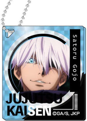 Satoru Gojo A Jujutsu Kaisen Kiratto Decofla Acrylic Key Chain C Box Key Chain [USED]