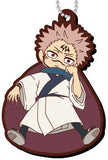 Ryomen Sukuna Jujutsu Kaisen Yurutto Cushion Series Rubber Mascot Key Chain [USED]