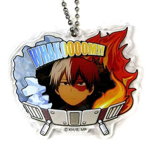 Shoto Todoroki E My Hero Academia Decofla Acrylic Key Chain Vol.2 Todoroki Box Key Chain [USED]