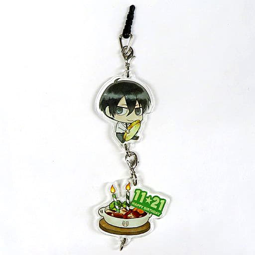 Nobuchika Ginoza Psycho-Pass: The Movie Chain Collection+ Shinya Kogami Birthday Week 2015 Key Chain [USED]