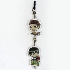 Tomomi Masaoka Nobuchika Ginoza Psycho-Pass: The Movie Chain Collection+ Shinya Kogami Birthday Week 2015 Key Chain [USED]