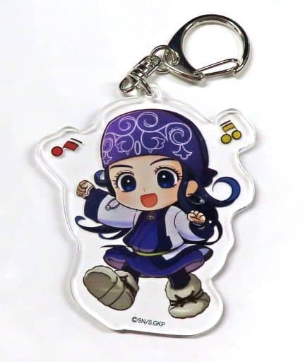 Asirpa Golden Kamuy Trading Acrylic Key Chains Tower Records Limited Key Chain [USED]